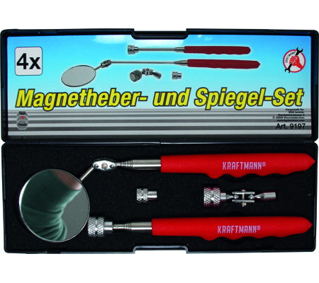 Magnetheber- und Spiegel-Set, 4-tlg. (Art. 9197)