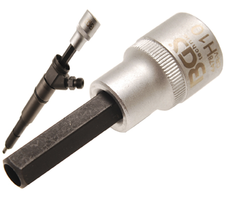Injektor-Einsatz, 10 mm Innensechskant, 12,5 (1/2) (Art. 4478)